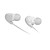  stéréo élégant écouteurs intra-auriculaires (blanc)
