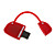  8GB Handbag Style USB Flash Drive (Red)