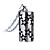  acciaio inossidabile di cristallo drive USB 2.0 collana flash (256 MB)