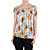  elastische kurzen Ärmeln runden Halsausschnitt T-Shirts bedruckt / Women's T-Shirts (8502bd011-0736)