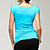  breve giro maniche scollatura raccolte T-Shirt / T-shirt (ff-8502be001-0851)