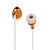  Triangle Style In-Ear Earphones (Gold)