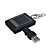  1.5 "mini digital photo frame portachiavi-nero