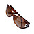 dames élégantes lunettes de soleil uv 'objectif de protection de résine