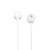  cristal de auriculares estéreo WHF-065 (jack de 3,5 mm / blanco)