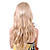  longo Europeia tecer luz peruca loira (0463-6.10-343)
