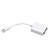  Mini DisplayPort a DVI convertidor
