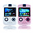  2,4-Zoll-Spiel mp4-Player mit Digitalkamera (8 GB, weiß / pink)