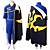  cosplay kostuum geïnspireerd door code geass Jeremiah Gottwald