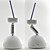  Speaker Stand for iPhone/iPod (White)