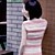  robe de mandarin colonne gaine / linge col manches genou / soie Habotai cheongsam / qipao chinois / (hgqp320)