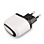  usb adaptateur chargeur adaptateur secteur / voiture avec USB + câble de chargement de données pour iPhone