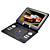  12,2 pulgadas reproductor de DVD portátil con puerto usb tv función 3 en 1 lector de tarjetas y juegos de ordenador pantalla lcd (qw191)