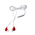  auricolari a cancellazione di rumore - rosso (hy213_c)