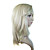  Capless lange blonde glatte Haare synthetische Perücke (0988-ns039)