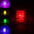  Ice Cube Shaped Colorful Flashing LED Light