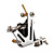  profesionales del tatuaje kits kit completo con 3 pistolas tatuaje