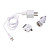  4-en-1 mini ac / cargador de coche para el iphone blackberry htc 3G/3GS/4