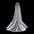 Voile de mariage Cathédrale 1 Couche