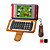  C5000+ Dual Card Quad Band WIFI TV JAVA QWERTY Keypad 3.0 Inch Touch Screen Cell Phone(2GB TF Card)