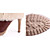  Cow Leather Upper High Heels Short Boot With Strap Fashion Shoe (0985-K7018)
