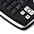  Mini 2.4G Wireless QWERTY Keyboard + Trackball (Black)