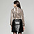  Animal Skin Patterns Long Sleeves Short Style Jacket / Women's Jackets (FF-A-BA0996015)