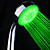  Farbwechsel LED Handbrause - verchromt