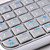  mini tastiera Bluetooth senza fili per ipad / iphone (argento)