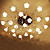  22-light K9 Crystal Ceiling Light With Mini Floral Glass Lampshade (0942-98012-C-22)
