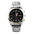  J-three Japanese-quartz MoveMen'st Round Case Sports Watch (Black)