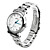  J-three Japanese-quartz MoveMen'st Round Case Fasion Watch (White)