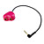  casque stéréo écouteur coeur câble adaptateur séparateur
