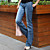  3seasons inicialização lavagem do vintage cortar jeans stretch