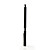  2 en 1, Stylet et Stylo à Bille pour iPad, Playbook, P1000, Streak et Xoom - Noir