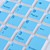  Portable 18-key Silicone numerical keypad with retractable USB cable