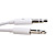  Audio Headset/iPod Earphone to PC Laptop Mic Microphone Earphone Adapter