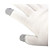  2 ª generación de guantes de punto para iPad iPhone (blanco)