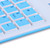  Portable 18-key Silicone numerical keypad with retractable USB cable
