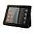  Protective Hard PU Leather Case + Stand for iPad 2/3/4 (Black)
