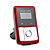  1.0" LCD Car MP3 Player FM Transmitter with IR Remote Controller - Red (SD/USB)