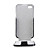  Hard Rubber Leather Case for iPhone 4 Black