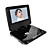  7 Zoll Tragbarer DVD-Player mit schwenkbarem Bildschirm + Analog TV (hv19)