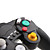  Juego de mando con cable para Nintendo GameCube GC Wii negro