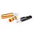  jy-016 multi-funcional portador de cigarros duplo uso (amarelo)