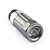  Mini LED Flashlight Torch with Car Cigarette Lighter(Rechargeable NI-MH Battery) Grey