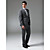  Single-Breasted 2 Button  Groom Wear/ Tuxedo/ Men's Suit Jacket and Pants