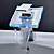  Color Changing LED Waterfall Bathroom Sink Faucet (Chrome Finish)