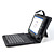  Etui de protection en cuir pour Clavier + Tablet PC  7 pouces (port USB)