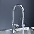  Contemporary Solid Brass Pull Down Kitchen Faucet (Chrome Finish)